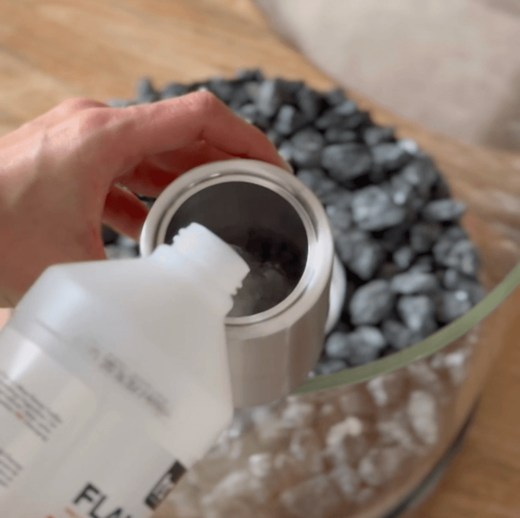 2. Fill in the bioethanol
