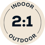 indoor and outdoor fireplace