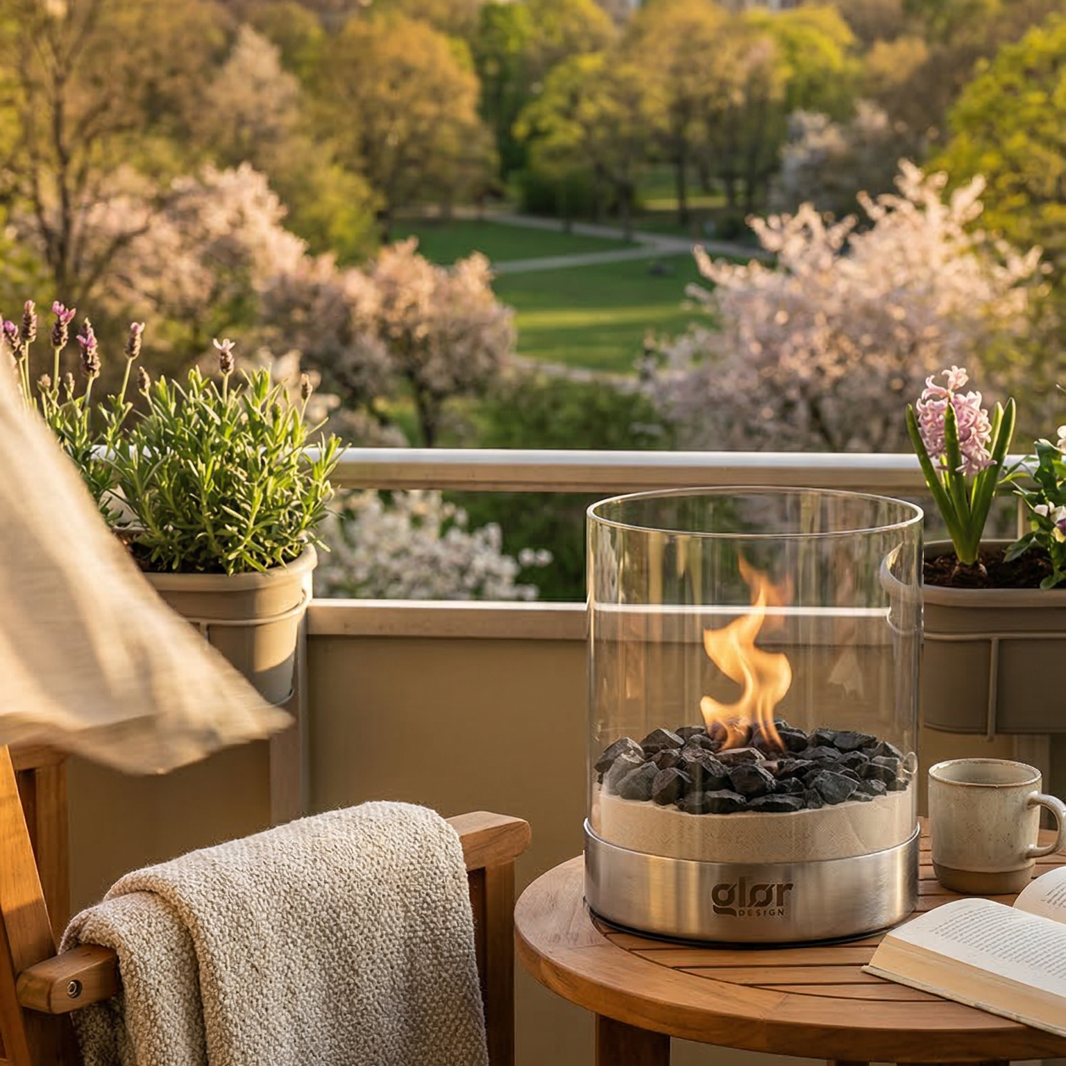 Fire Pit vs. Bioethanol Tabletop Fireplace: Which Is the Better Choice for Your Terrace, Balcony or Living Room?
