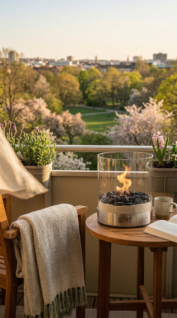 Fire Pit vs. Bioethanol Tabletop Fireplace: Which Is the Better Choice for Your Terrace, Balcony or Living Room?