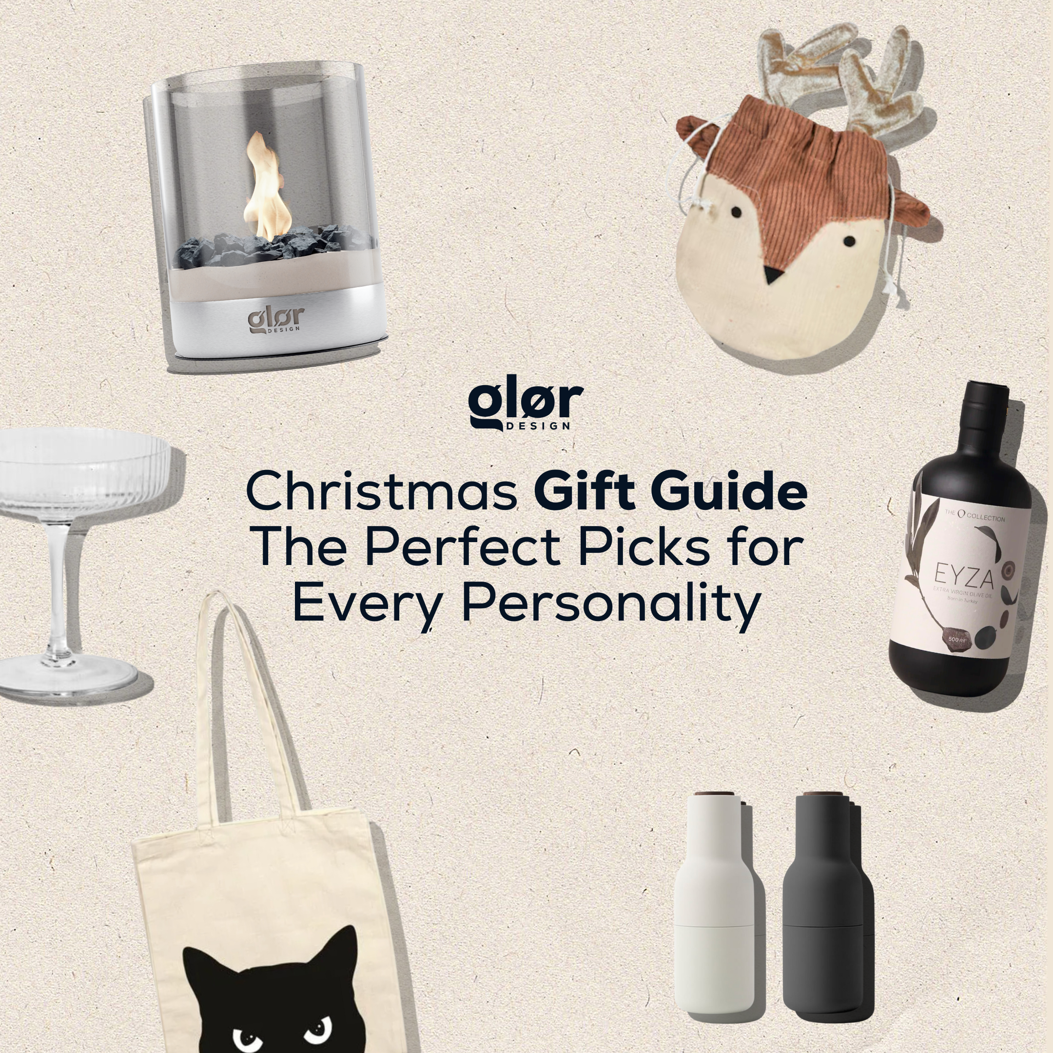 Glør Christmas Gift Guide 2024 featuring stylish and unique gift ideas.