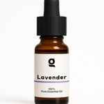 Fragrance Oil bottle labeled Lavender 100% Pure Essential Oil with dropper cap, ideal for personal care and aromatherapy use in perfumes & colognes.