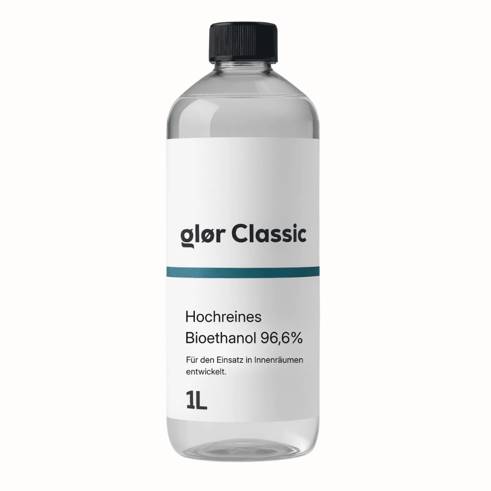 glørFlame bioethanol bottle