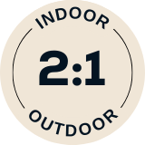 indoor and outdoor fireplace