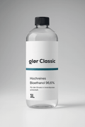glør Classic Bioethanol Fuel 1L — clean burning ethanol for tabletop fireplaces